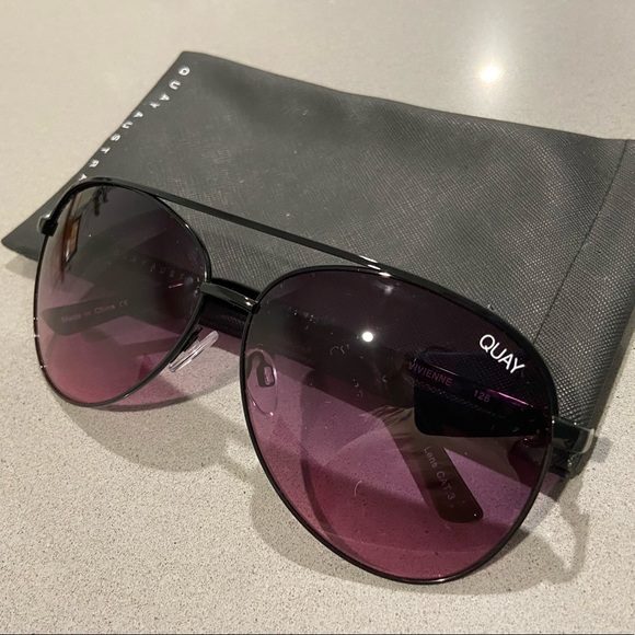 Quay Australia Purple Aviators - Picture 4 of 9